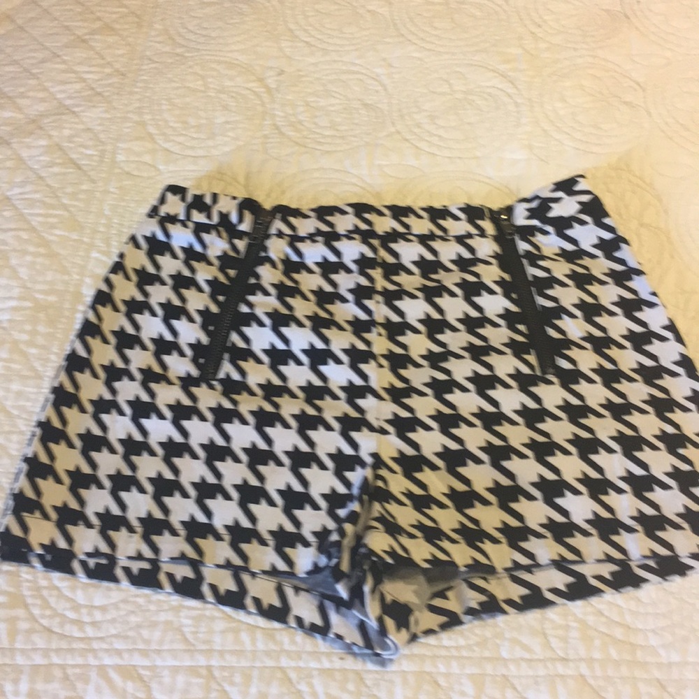Black and White shorts